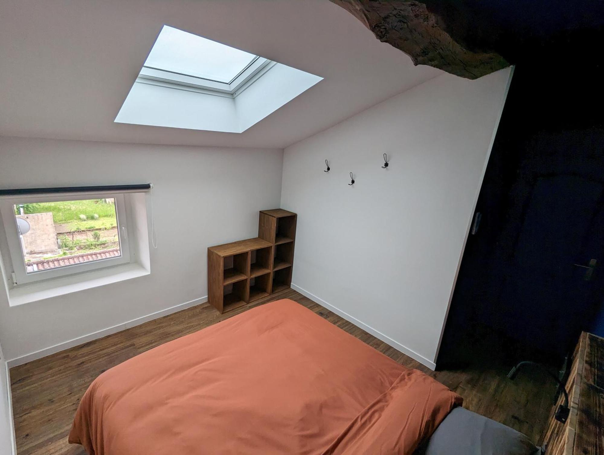 Ferienwohnung Le Cinoche, Cocon Sous Les Toits Pont-de-Vaux Exterior foto